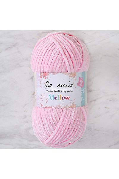 SAVA HOME COLLECTİON La Mia Mellow Pink Hand Knitting Yarn - 904 - 34153