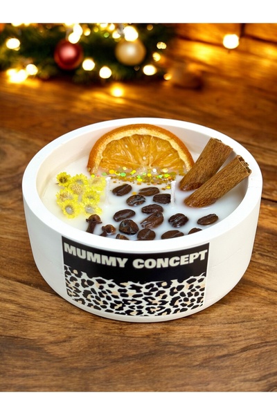 MUMMY CONCEPT VANİLYA KOKULU TARÇIN PORTAKAL KARANFİL KAHVELİ AROMATERAPİ DEK...