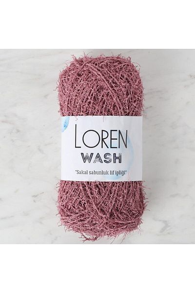 SAVA HOME COLLECTİON Πλεκτό νήμα Loren Wash Dusty Rose - R138 - 34028