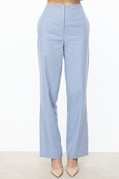 Ekol Pantaloni cu buzunare laterale cu picioare tubulare Albastru-4080