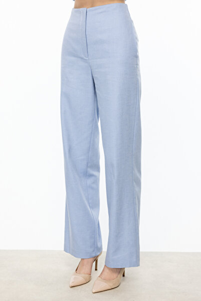 Ekol Pantaloni cu buzunare laterale cu picioare tubulare Albastru-4080