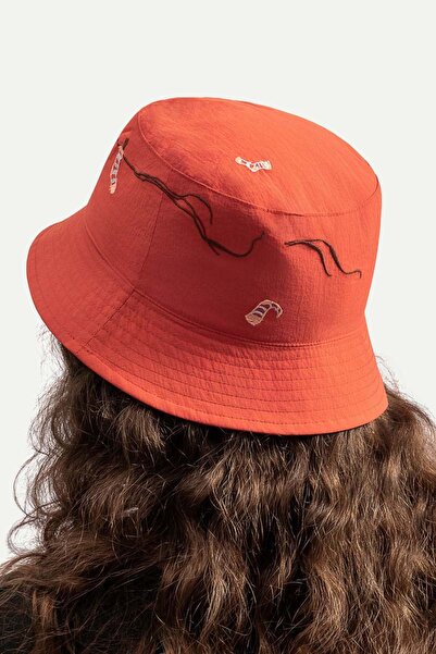 KAFT Unisex Kova Şapka - Flyen - Coral