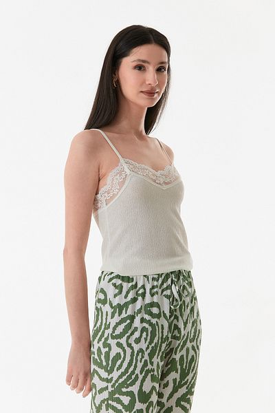 Fulla Moda Wrapped Fabric Lace Strap Bodysuit