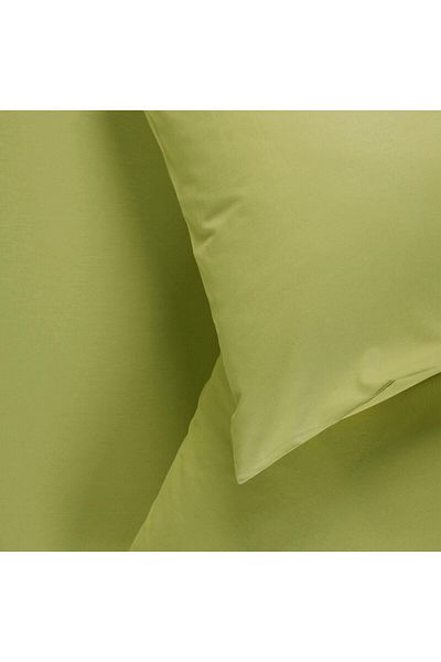 Sarev Mustard 100% Cotton Oversize Size 200*200 cm 2 Pieces Pillowcase Fitted Sheet Set Mustard