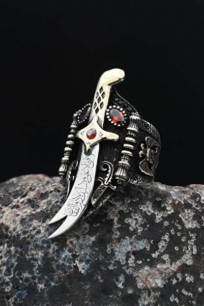 Prestige Özel Tasarım Baş Parmak Zihgir Zülfikar Hz. Ali'nin Kılıcı 901551