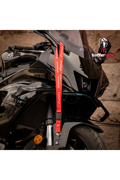 bofferland Motorcycle Automobile Cloth Hooked Phone Holder and Neck Strap