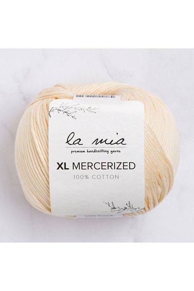 SAVA HOME COLLECTİON La Mia XL Mercerized Cream Πλεκτό Σχοινί - 174 - 33769