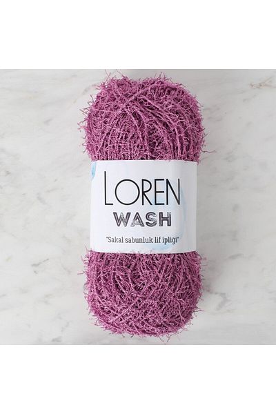 SAVA HOME COLLECTİON Loren Wash Light Purple Πλεκτό Κλωστή - R098 - 34021