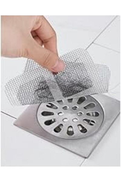 teknoenonline Emey 10 Lu Bathroom Drain Strainer, Fly Screen Repair Kit