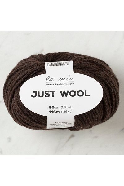 SAVA HOME COLLECTİON La Mia Just Wool Σκούρο Καφέ Πλεκτό Σχοινί - Lt006 - 33838