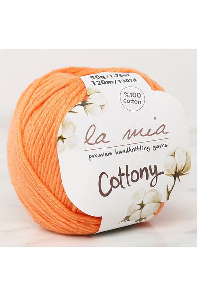 SAVA HOME COLLECTİON La Mia Cottony Orange Πλεκτό Νήμα Χεριών - P22 - 33654