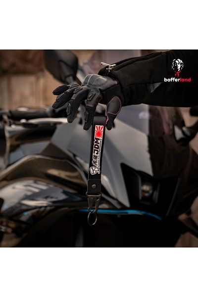 bofferland Ride Tag Motorcycle Automobile Fabric Hook Keychain 13