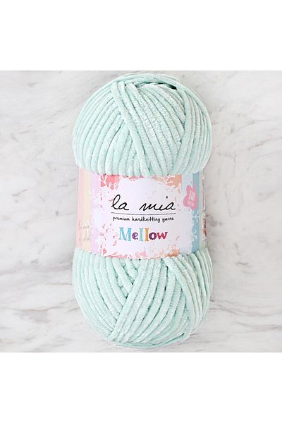 SAVA HOME COLLECTİON Прежда за плетене La Mia Mellow светло зелена - 903 - 34152