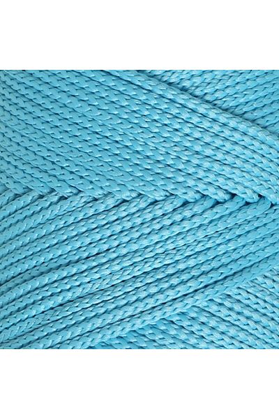 SAVA HOME COLLECTİON Πλεκτό χειρός Τυρκουάζ Loren Polyester Soft Macrame - LM045 - 34447