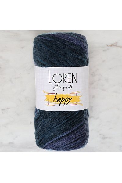 Marvona Loren Happy Ebruli Πλεκτό Χειροποίητο Σχοινί - Rh016 - 34301