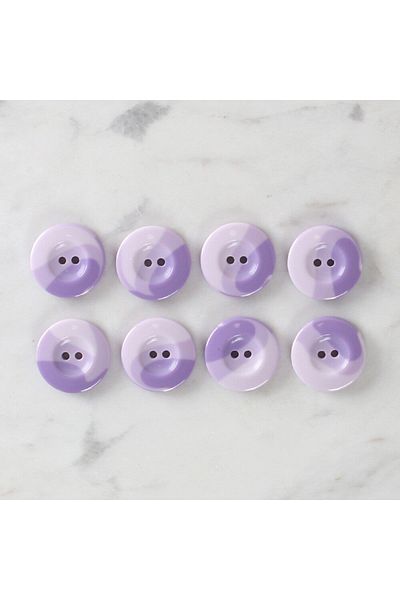 SAVA HOME COLLECTİON Loren Crafts 8 κουμπιά μωβ - 1136