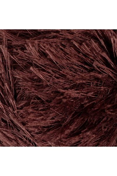 Ethab Ticaret Loren Furry Brown Hand Knitting Lanyard - Rf093 - 34064