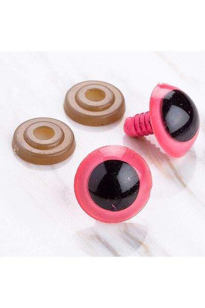Ethab Ticaret Loren 18 mm Pink 5 Pair Amigurumi Eyes