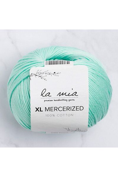 SAVA HOME COLLECTİON Прежда за ръчно плетене La Mia XL Mercerized Water Green - 137 - 33767
