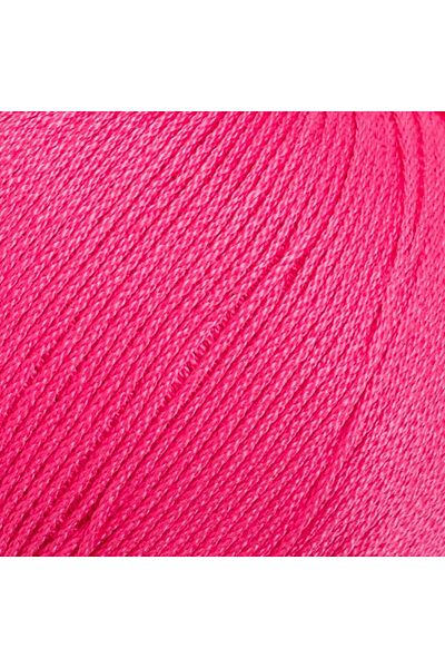 Ethab Ticaret La Mia Lux Fuchsia Mercerized Cotton Braid - 35 - 33746