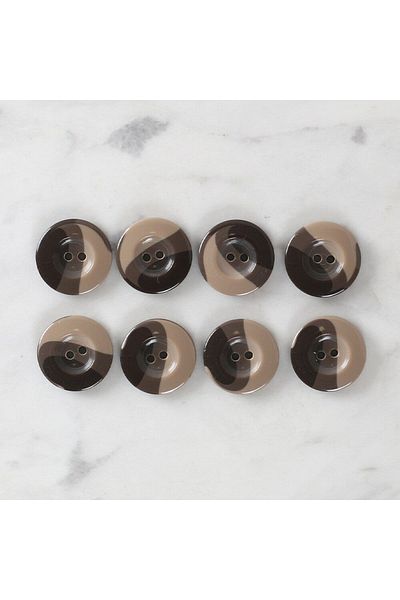 Hangora Loren Crafts 8 Button Brown - 1139