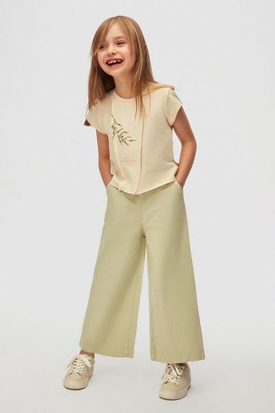 NK 04-08 Years Old Girl Green Jacket Pants Triple Suit - Green