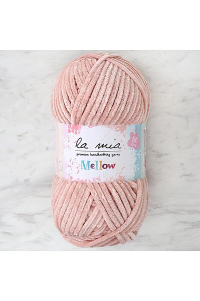 Ethab Ticaret La Mia Mellow Powder Pink Hand Knitting Lanyard - 924 - 34168