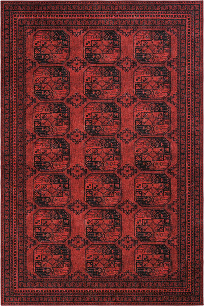 Cool Halı Private Red Carpet Afghan Ethnic Patterned Washable Woven Chenille ...