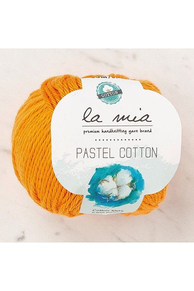 SAVA HOME COLLECTİON Прежда за ръчно плетене La Mia Pastel Cotton Orange - L179 - 33949