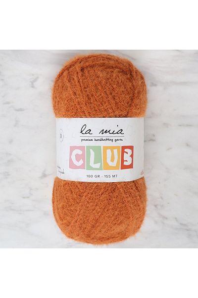 Ethab Ticaret La Mia Club Cinnamon Hand Knitting Lanyard - 622