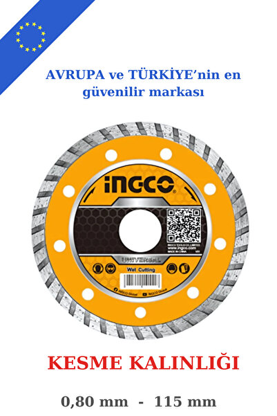 Genel Markalar Hassas Fayans Seramik Mermer Kesici kesme diski ingco 0,80 mm ...