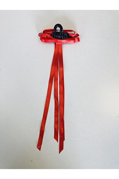 AYMETA Cataramă neagră cu panglică colorată pentru femei (10 cm)