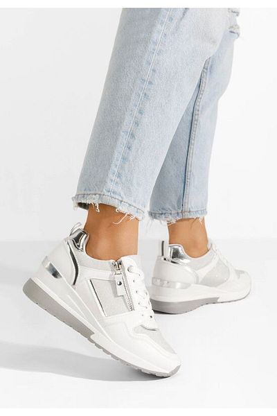 B T Shoes Sneakers Cu Platforma Rafina V2 Albi
