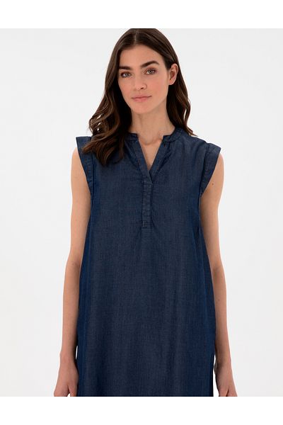 Pierre Cardin Indigo A-Line Jean Dress 50306783 -Vr028