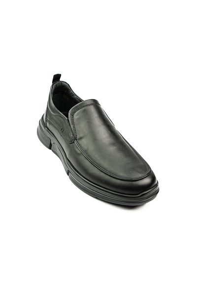 MARCOMEN 19325 Black Leather Men's Casual Shoes