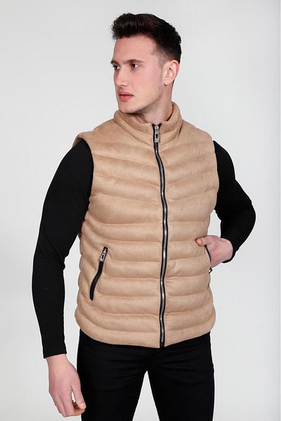 SEASON COAT Men's Nubuck Suede Vest