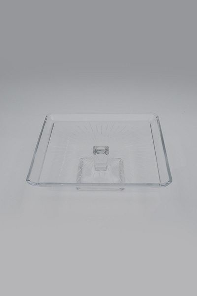 Paşabahçe 950007 Footed Square Serving Plate 24 Cm
