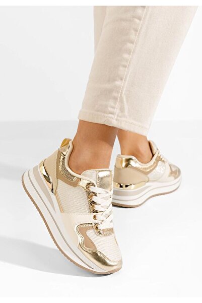 B T Shoes Sneakers Cu Platformă Daisie Bej