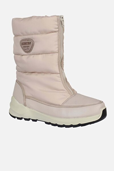 Scooter 7447 Kadın Su Geçirmez Kar Botu Bej