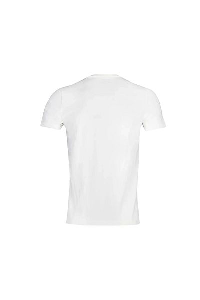 lumberjack Ανδρικό μπλουζάκι Ct106 V Neck - Off White