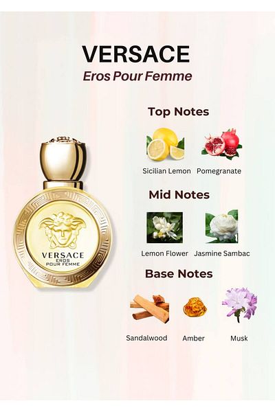 Versace Eros Pour Femme Edp 100 ml Women's Perfume