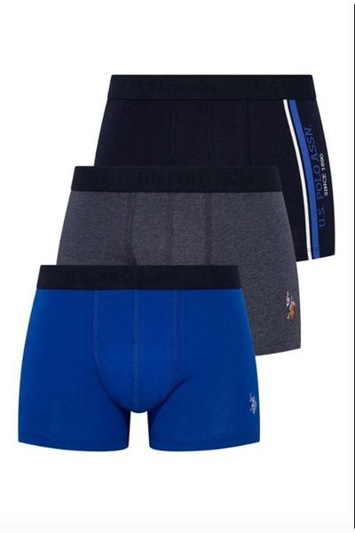 U.S. Polo Assn. Άνδρας, Αδειοδοτημένος, USPA, Σετ Boxer 3 τεμαχίων (Κουτί)