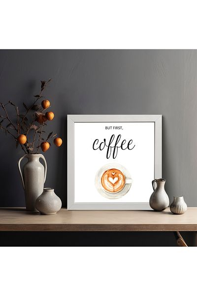 HOMEPACK Single Wooden Framed Painting One Piece Poster Painting Ktc/028