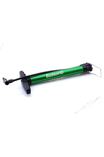 Badem10 Pompă de mână pentru bicicletă 30 cm cu vârf de umflare a aerului