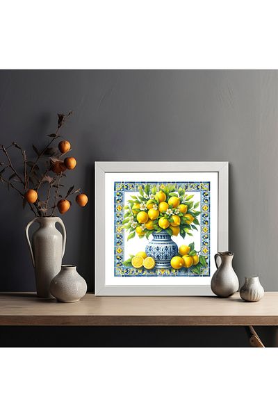 HOMEPACK Single Wooden Framed Painting One Piece Poster Painting Ktc/018