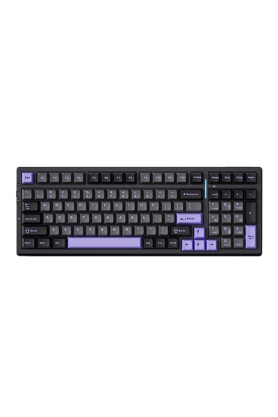 MCHOSE G98 Pro %98 RGB Kablosuz Hotswap Siyah – Mor Mekanik Gaming Klavye (MC...