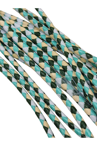 PARACORD 3 mm Pamuklu Mumlu Kordon Bileklik İplik 10 Metre Firebird