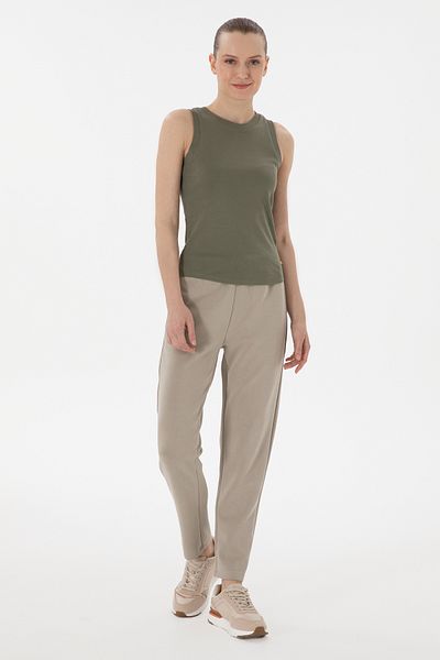 U.S. Polo Assn. Women's Light Khaki Modal Blend Sweatpants 50306491-Vr183
