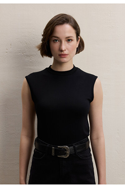 Fresh SIFIR KOL BAMBU BODY SİYAH