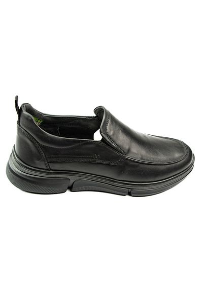MARCOMEN 19325 Black Leather Men's Casual Shoes